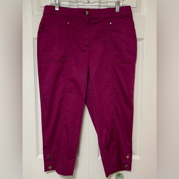 Chico's Pants - Chico's Fuchsia Capris